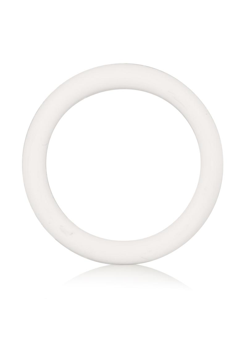 White Rubber Cock Ring Sturdy And Durable
