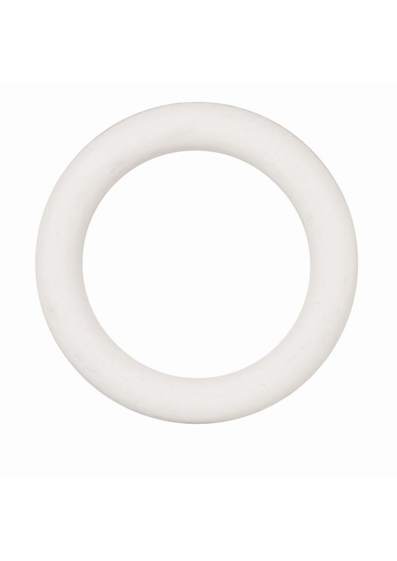 White Rubber Cock Ring Sturdy And Durable