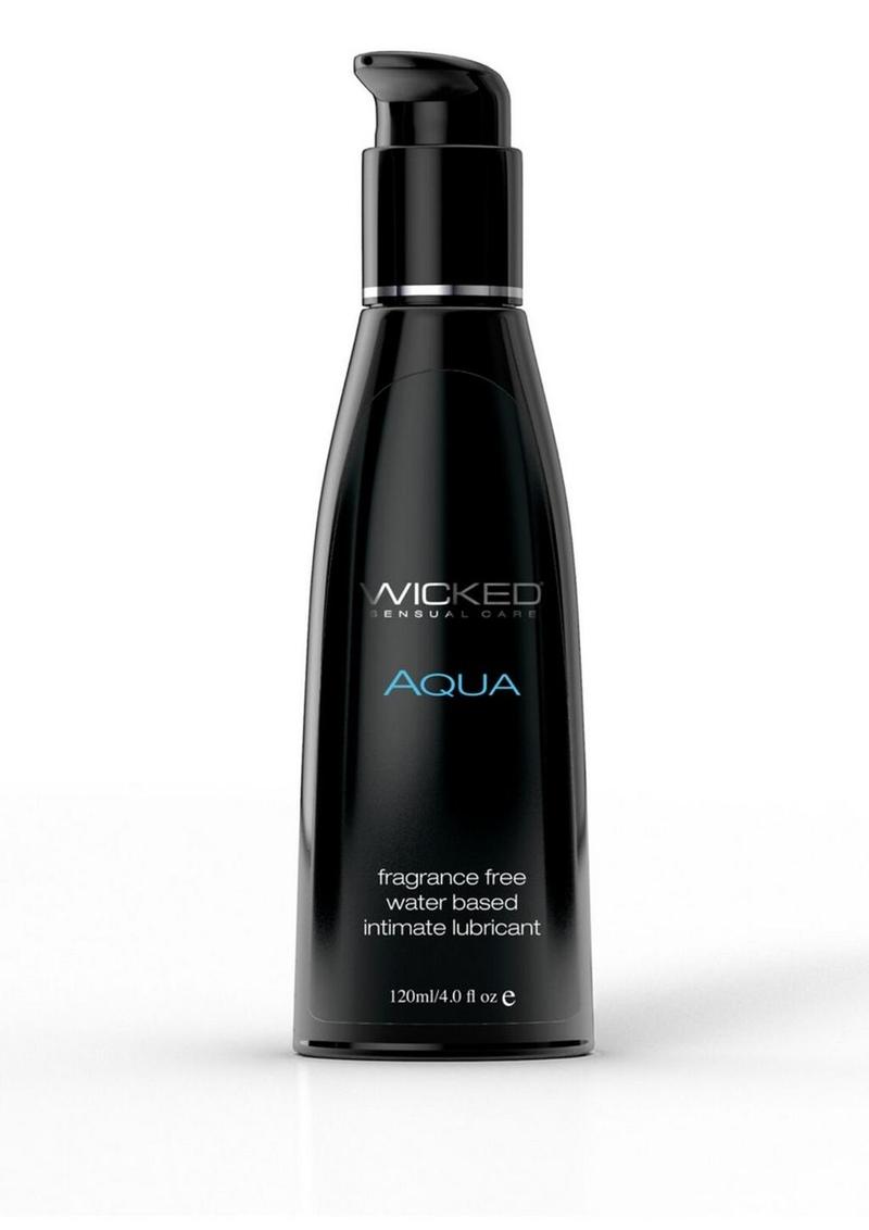Wicked Aqua Water Based Intimate Lubricant Fragrance Free