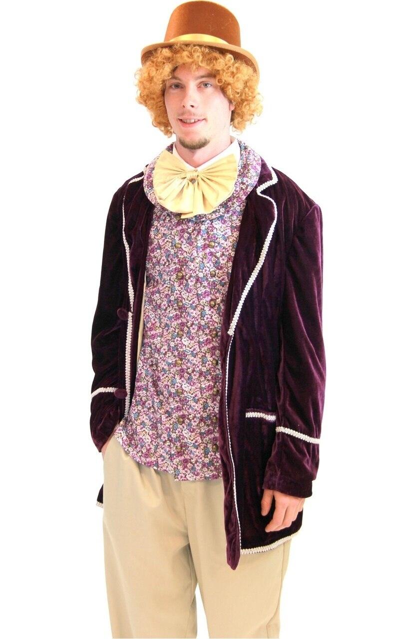 Willy Wonka Candy Suit Costume