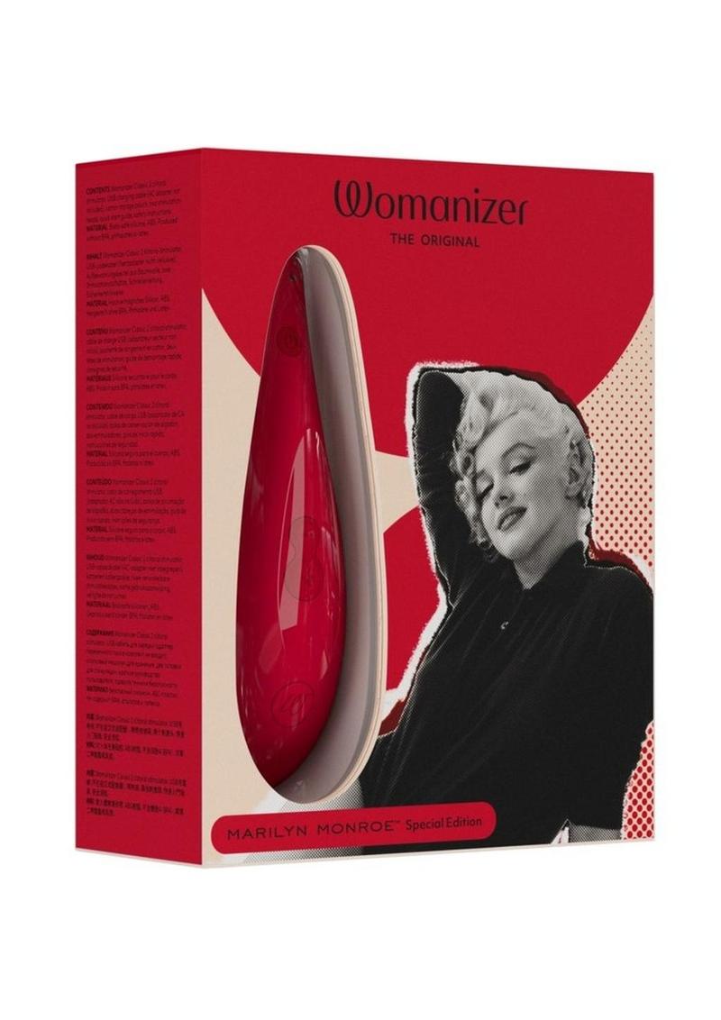 Womanizer Marilyn Monroe Special Edition Marble Clitoral Stimulator