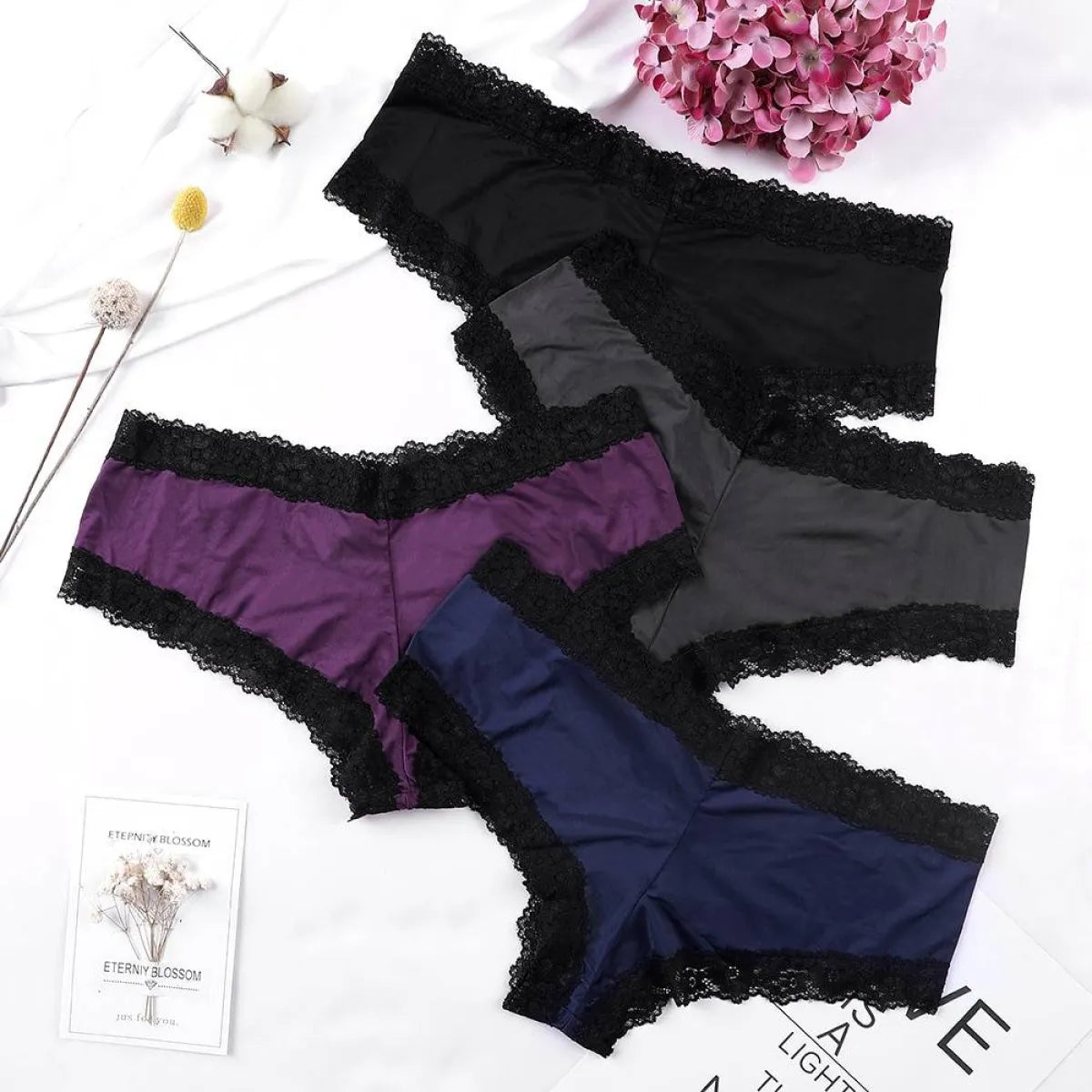 Cheeky Panties - 4 Pack