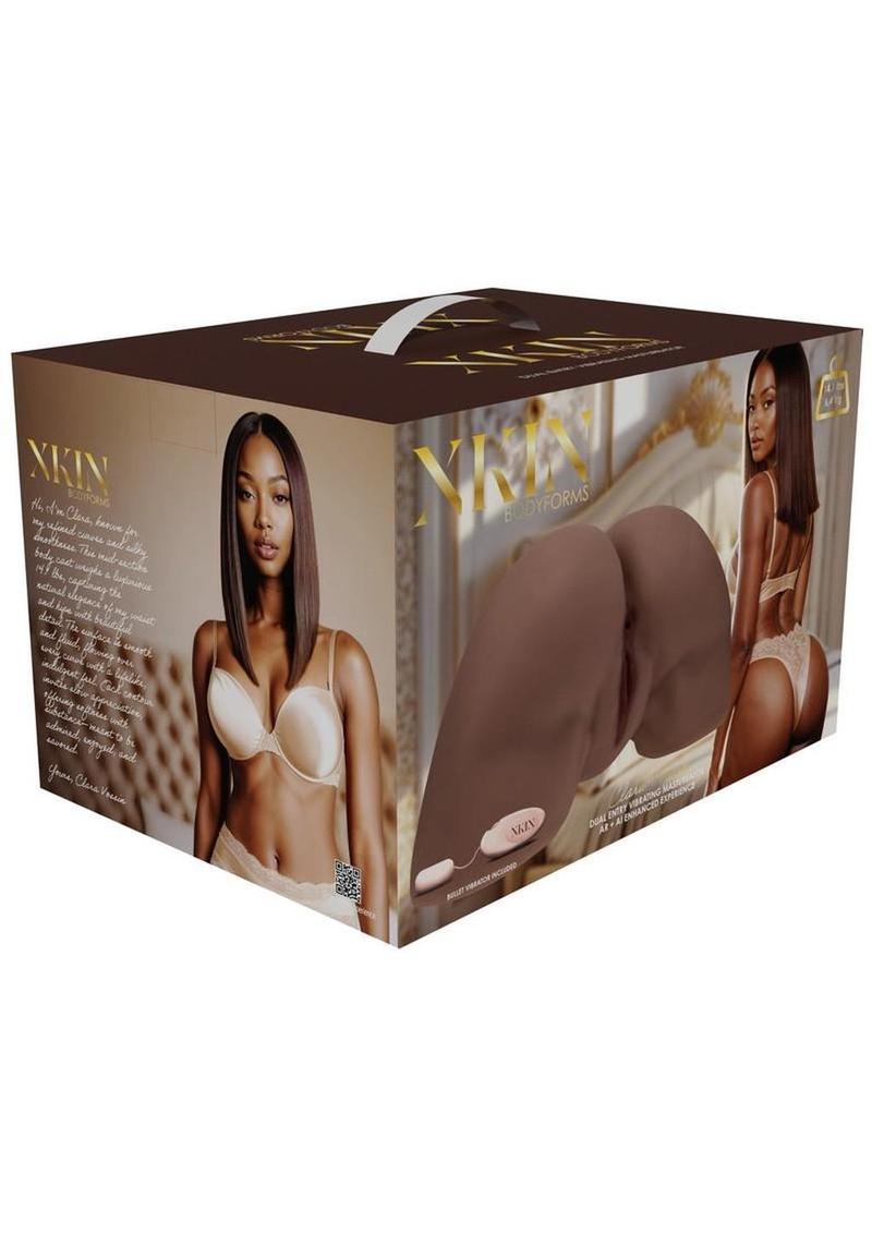 XKIN Dual Entry Bodyforms Chocolate Masturbator
