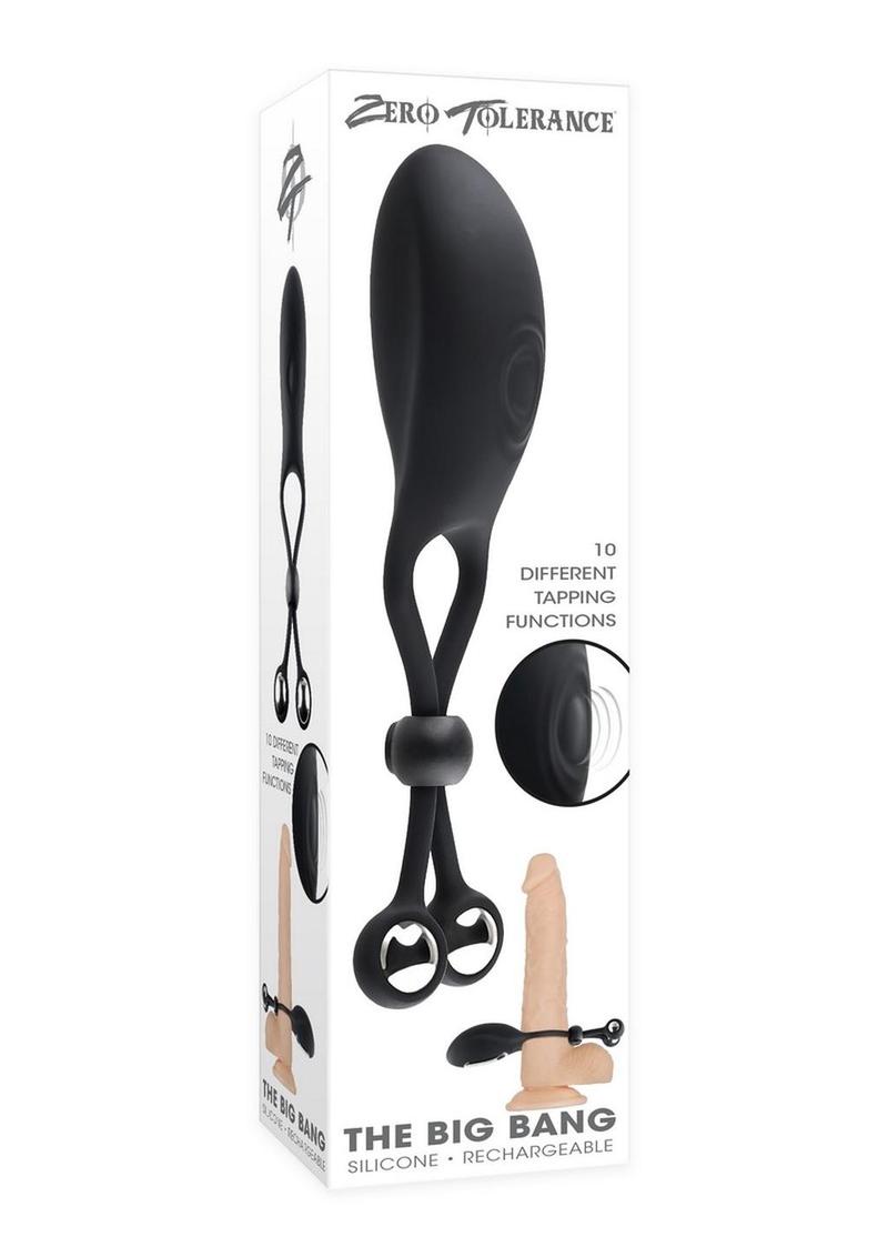 Zero Tolerance Big Bang Rechargeable Adjustable Rings with Balls Cock Tie