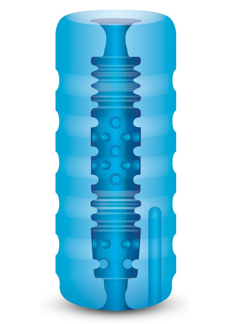ZOLO Backdoor Stroker Squeezable Vibrating Masturbator