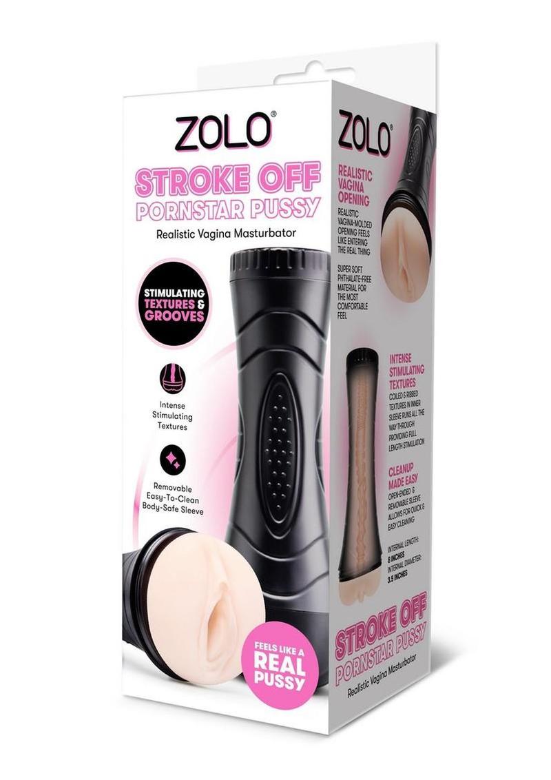 Zolo Stroke Off Pornstar Realistic Vagina