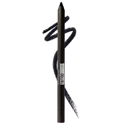 Maybelline TattooStudio Sharpenable Gel Pencil Eyeliner, 900 Deep Onyx, 0.04 oz