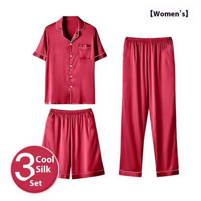 Ice Silk Home Wear Suit Men&