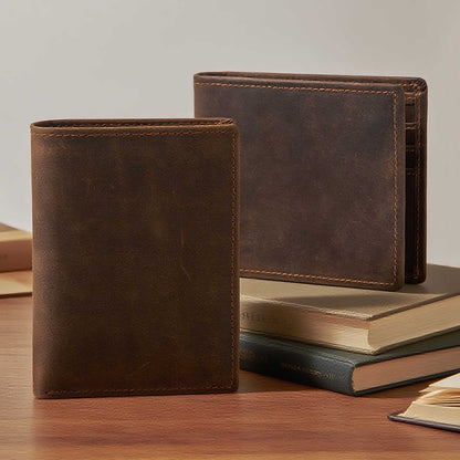 Simple First Layer Cowhide Men&