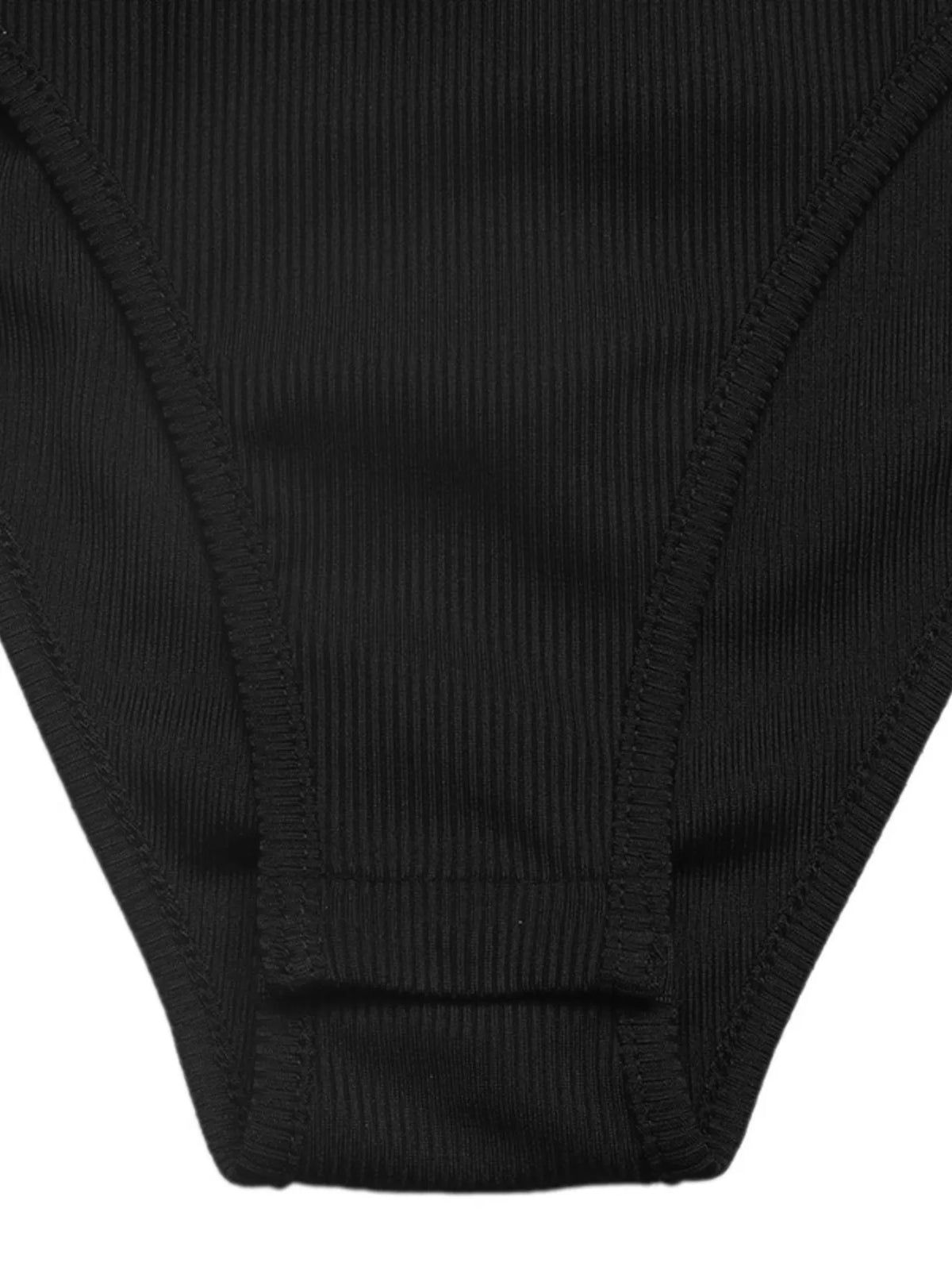 Two-Tone Long Sleeve Bodysuit