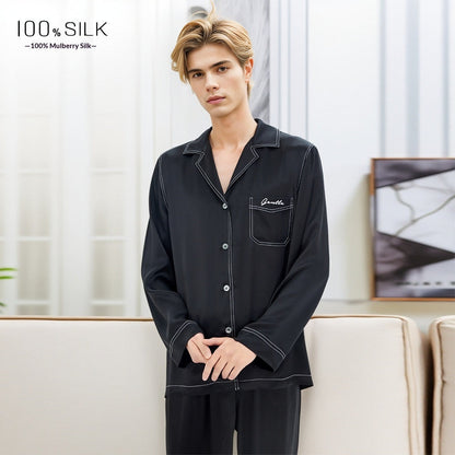 Mumi Heavyweight Silk Pajamas For Men
