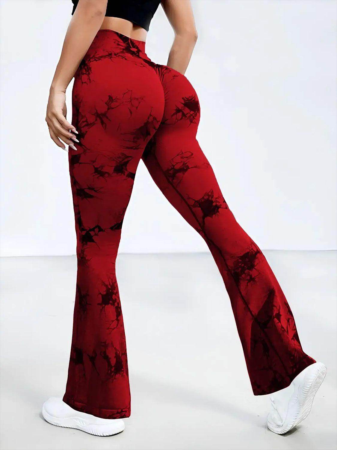 Tie-Dye High Waist Active Leggings for Women Comfortable Fit