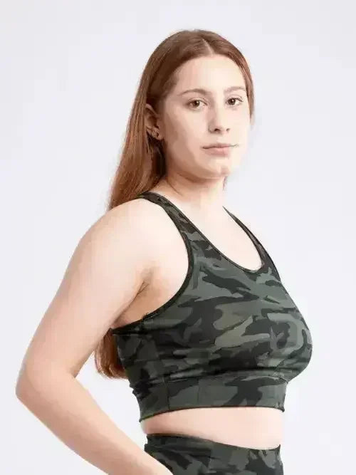 Racerback Training Crop Tank – Lightweight &amp; Breathable for Workouts