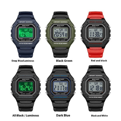 Swimming Waterproof Youth Electronic Watch Simple Alarm Clock