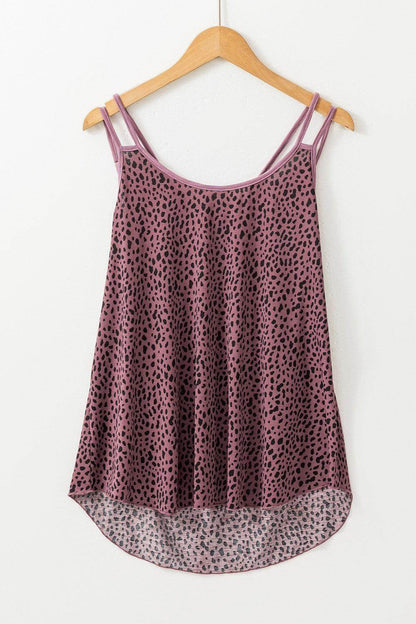 Stylish Printed Round Neck Cami for Everyday Wear