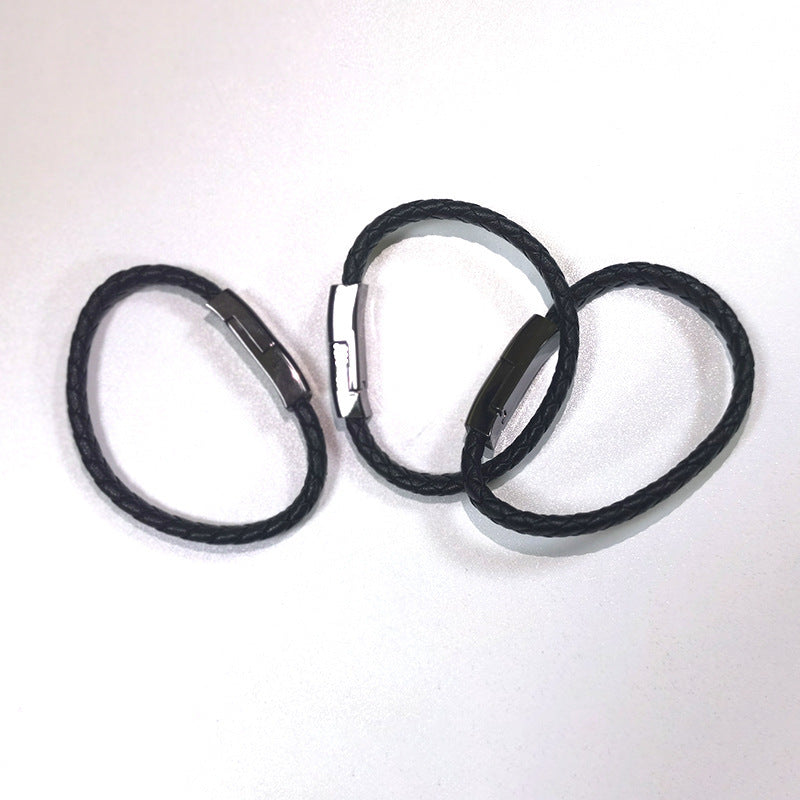 USB Bracelet Charger Cable for iPhone USB C Micro