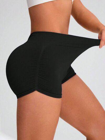 Elastic Waist Active Shorts for Comfort and Performance