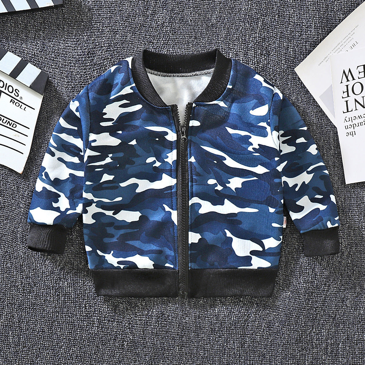 Boys And Girls Jackets Korean Baseball Uniforms Children&