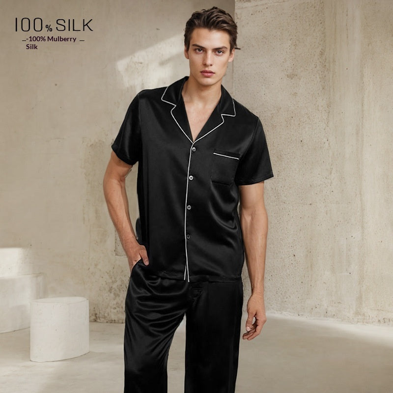 Mumi Heavyweight Silk Pajamas For Men