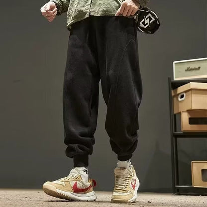 Leg-binding Sports Solid Color Casual Pants