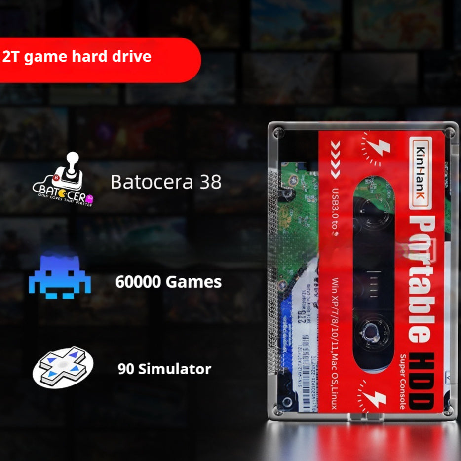 External Mechanical Plug-and-play Mobile Game Hard Disk
