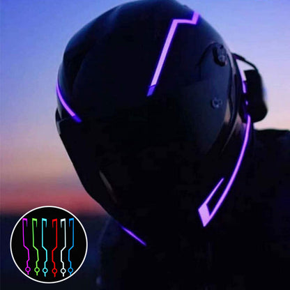 Motorcycle Helmet LED Signal Light Strip DIY Kit