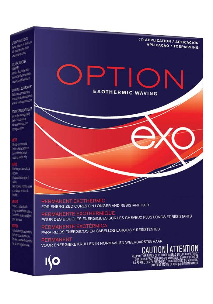 ISO Option EXO Exothermic Perm for Long &amp; Resistant Hair