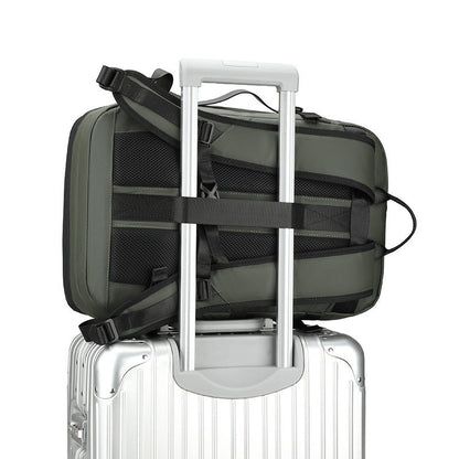 Mens Large-capacity Stylish Minimalist Vacuum-compressed Backpack