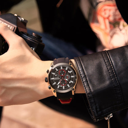Multi-function Timing Sports Silicone Men&