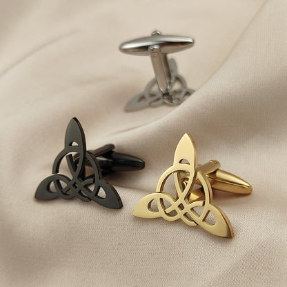 Geometric Triangle Symmetrical Hollow Men&