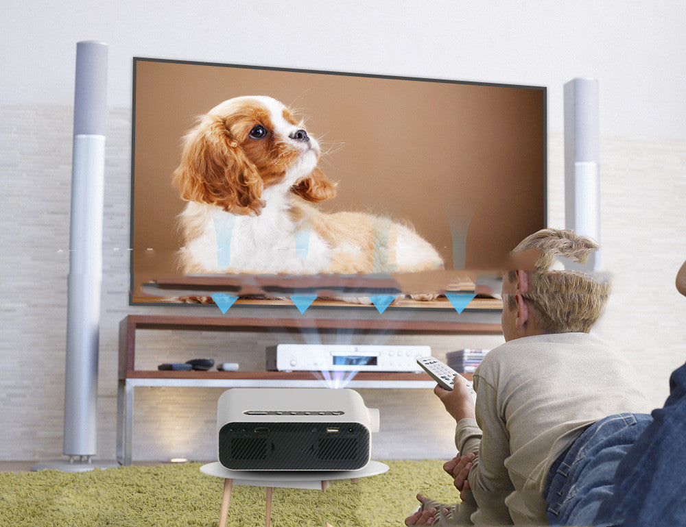 HD Mini Home Projector Led Home Theater Children&