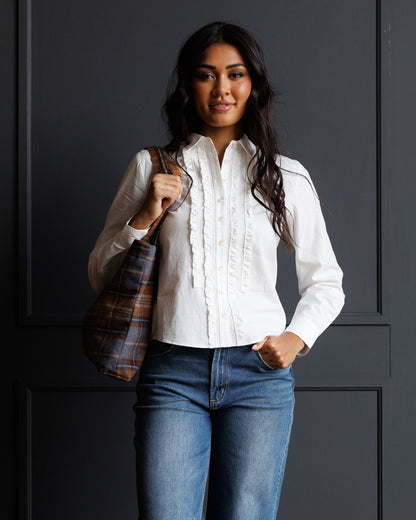 Signature Tuxedo Button Down
