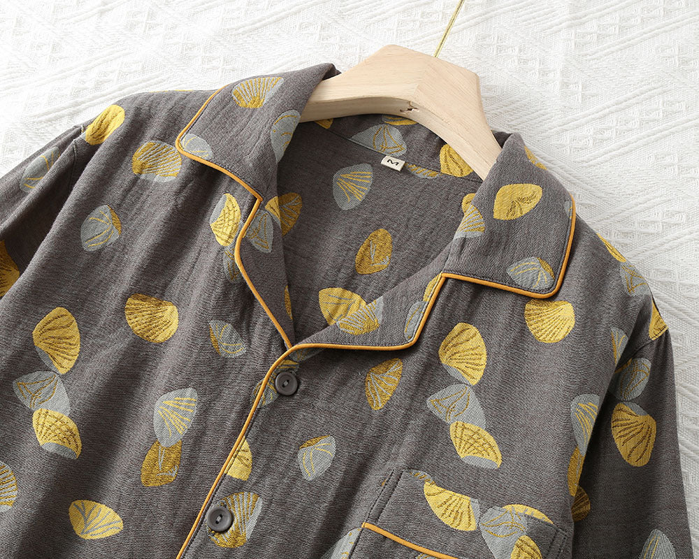 Pure Cotton Double-layer Sheer Men&