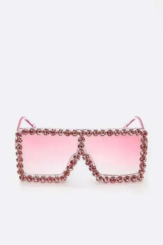 Crystal Shield Sunglasses - UV400 Protection &amp; Oversized Fit