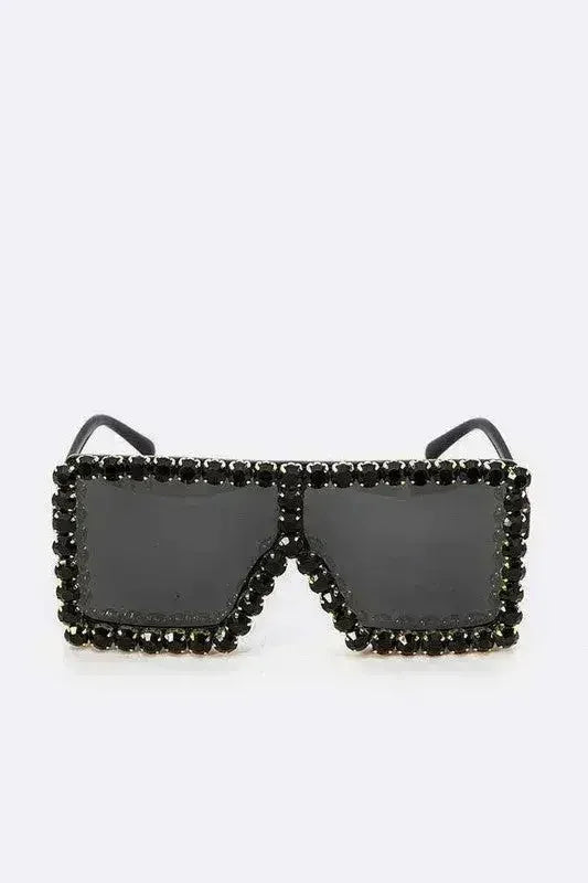 Crystal Shield Sunglasses - UV400 Protection &amp; Oversized Fit