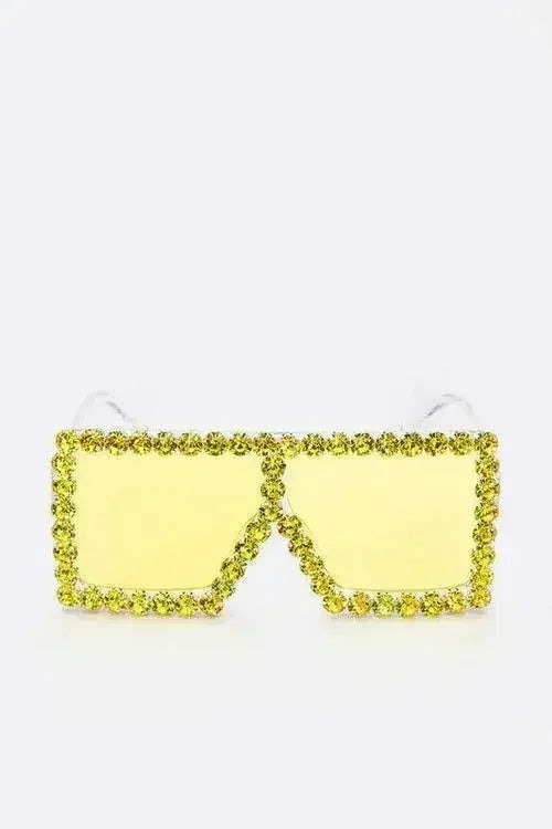 Crystal Shield Sunglasses - UV400 Protection &amp; Oversized Fit