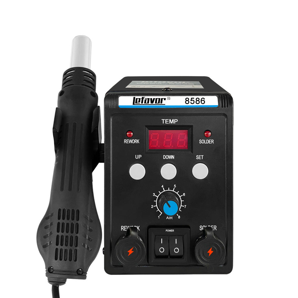 Digital Temperature Control Hot Air Gun Station