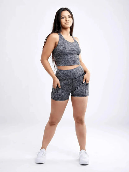 Racerback Training Crop Tank – Lightweight &amp; Breathable for Workouts