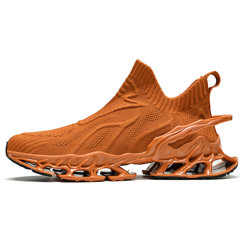 Breathable Blade Plus Size Shock Absorption Flying Woven Men&