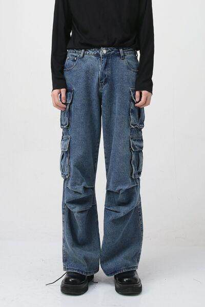 Jeans With Cargo Pockets for Style and Comfort
