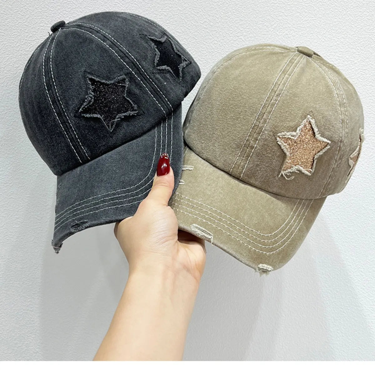 Star Adjustable Baseball Cap
