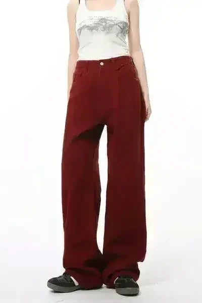 Pocketed Wide Leg Men&