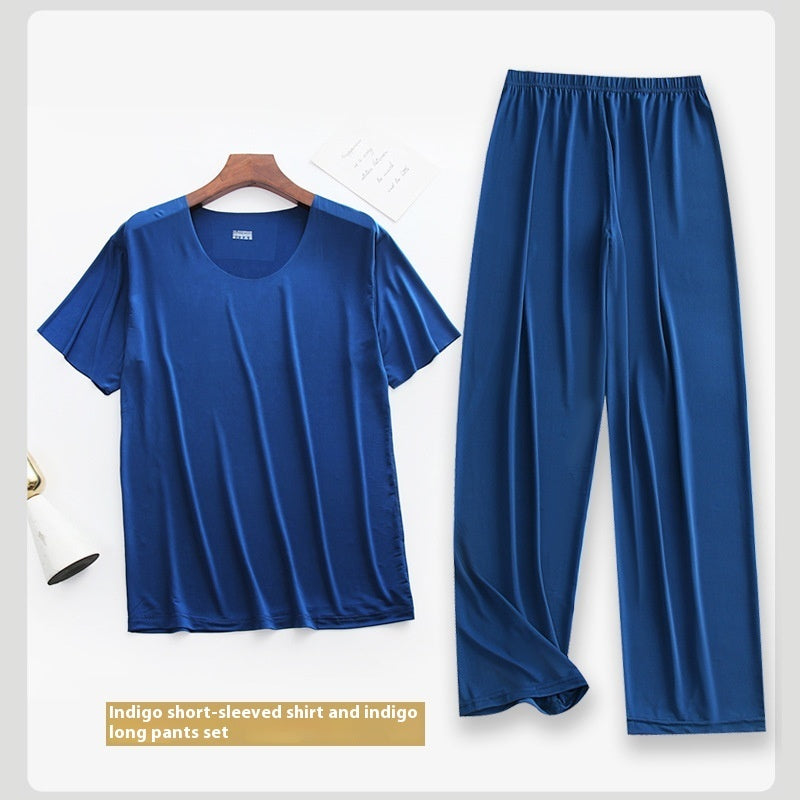 Summer Thin Homewear Suit Pajamas