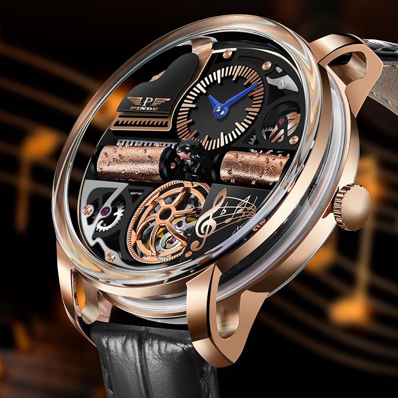 Multifunctional Fully Automatic Mechanical Watch For Men
