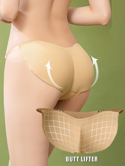 Invisible Boost Fake Butt Lifting Bikini Panties for Women – Ultra-Thin Breathable and Seamless Women&