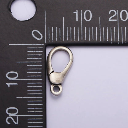 1 Pc 13.3x6.4 mm Sterling Silver Push Lobster Clasp for Jewelry Making SL-300