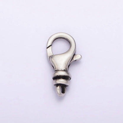 1 Pc 15.5x6.7 mm Sterling Silver Trigger Clasp Lobster Clasp for Jewelry Making SL-339