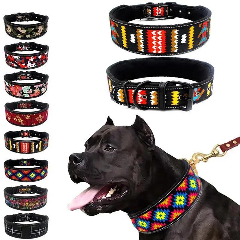 10 Colors Reflective Puppy Big Dog Collar With Buckle Adjustable Pet Collar For Small Medium Large Dogs Leash Dog Chain Dog Collar for Cats Puppy Pets Small Medium Dogs Soft and Comfortable Neck Leash