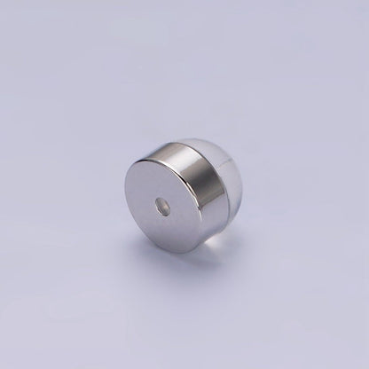 10 pair Soft Silicone Earring Backs for Studs Silver Rubber Earring Backs with Open Link Hypoallergenic Safety Plastic Earring Back for Jewelry Making Z-425 Z-426 Z-427 Z-428