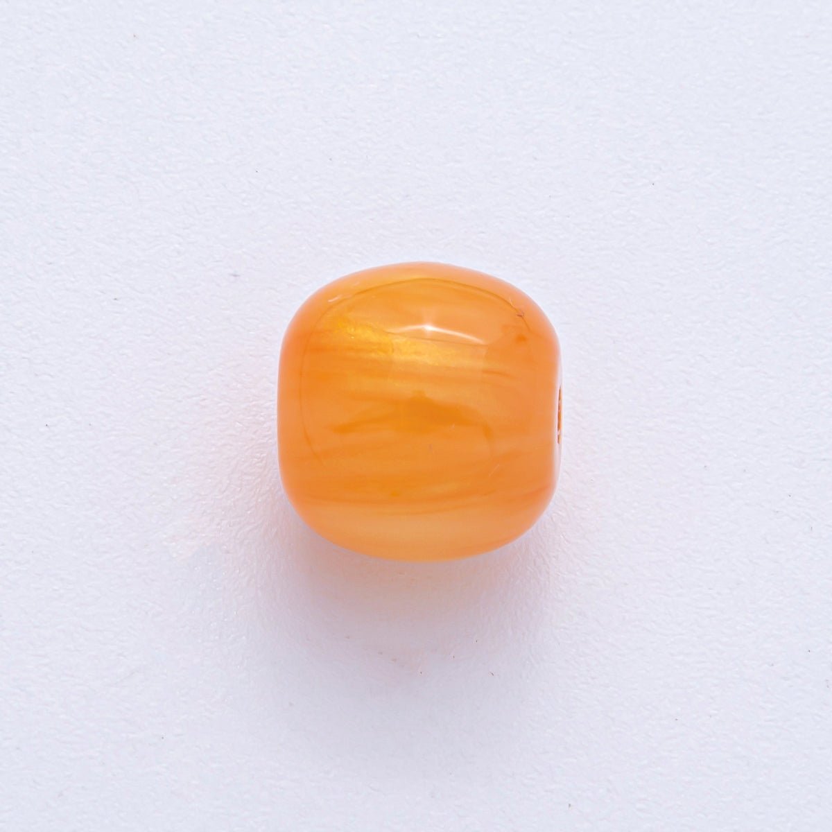 10 pcs 12mm Green, White, Black, Yellow, Purple, Blue, Red, Grey, Pink Glitter Round Resin Bead Set | B584 - B600